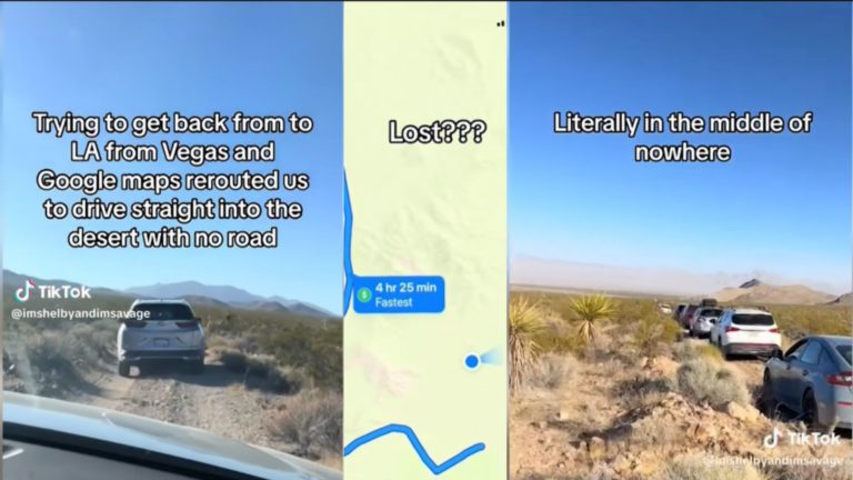 Formula One Fans Blame Google Maps For Desert Detour