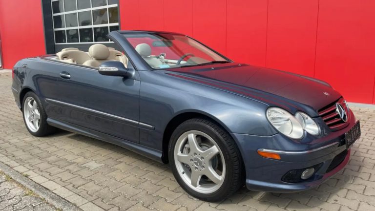 Kanye West’s Old Merecedes CLK 500 Is Back On The Market