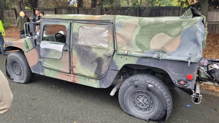 Stolen Military Humvee Finally Recovered