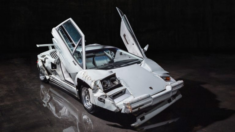 Thrashed The Wolf Of Wall Street Lamborghini Countach Is For Sale 3