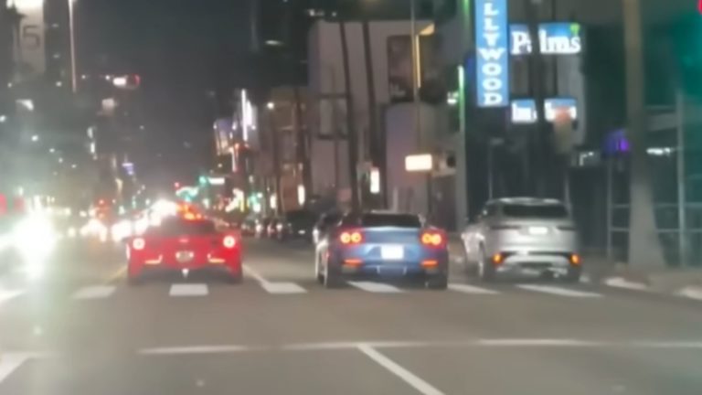 Footage Of Michael B. Jordan Crashing His Ferrari Has Surfaced