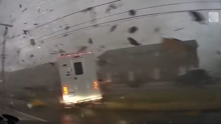 Man Drives Through Tornado, Has The Video To Prove It 2