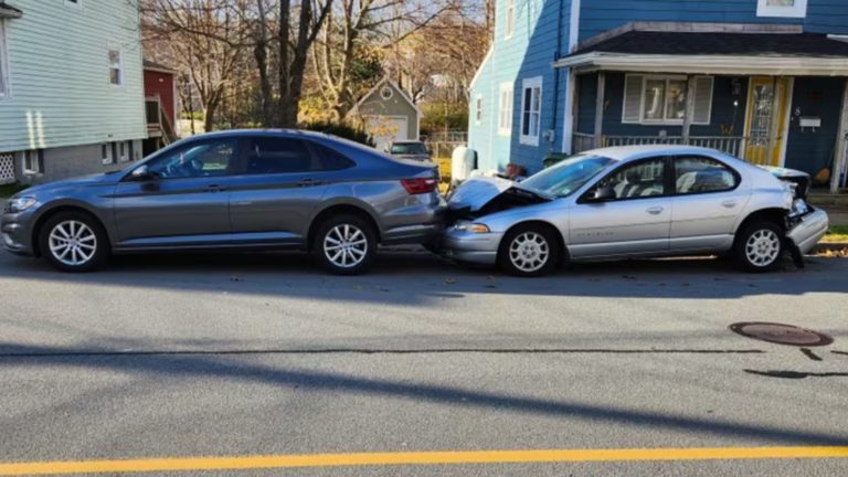 Stolen Canadian Backhoe Used To Vandalize Numerous Cars