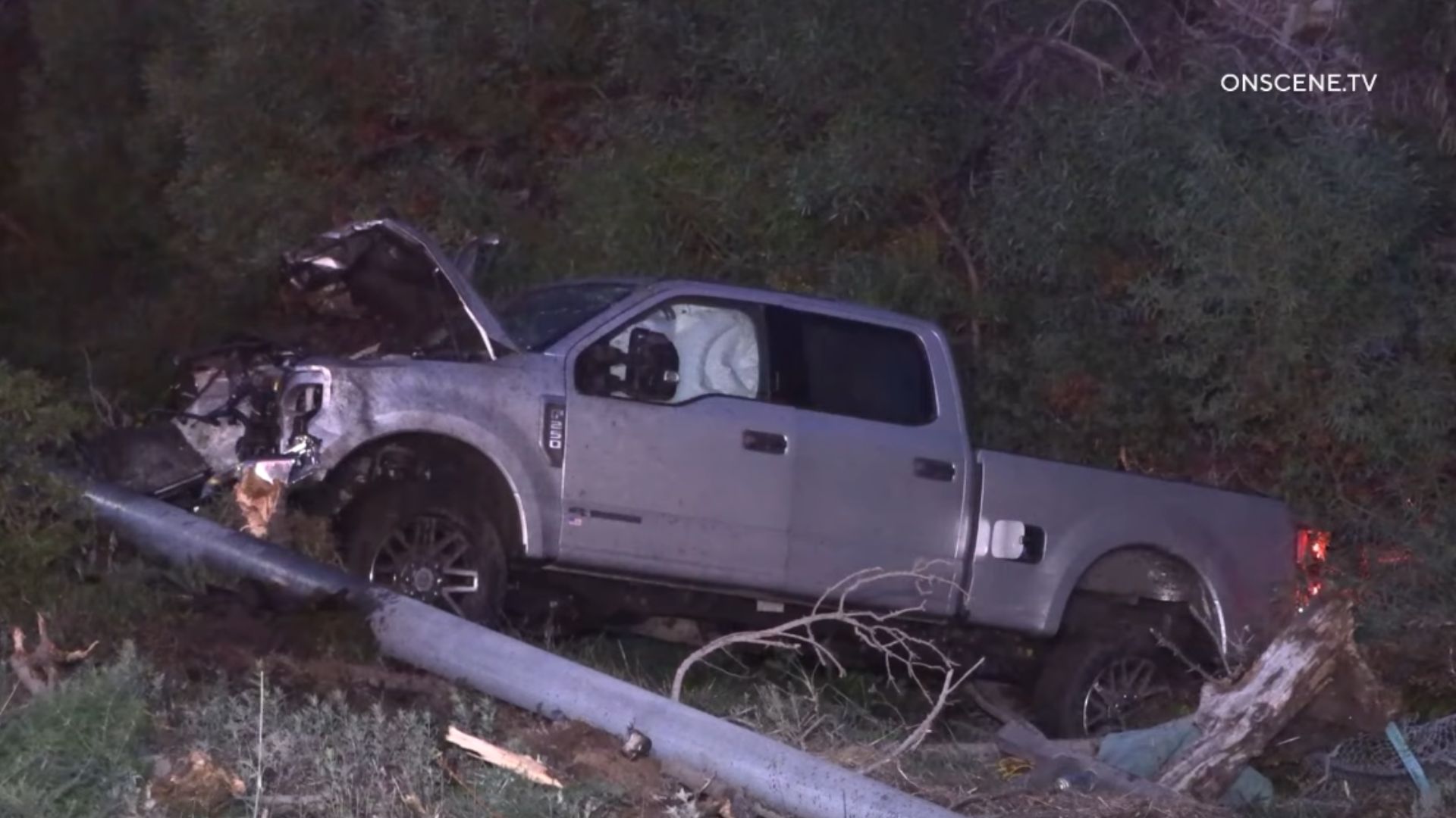 Sweater Causes California Ford Truck Driver To Crash