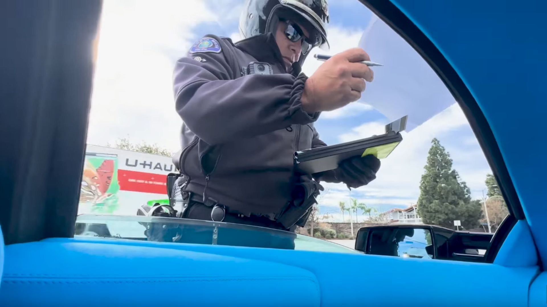 California Cop Pulls Tourist Car Over For Exhaust Noise Violation