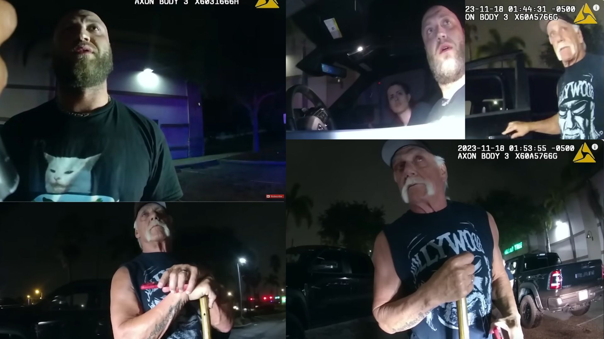 Hulk Hogan’s Son Nick’s DUI Arrest Bodycam Footage Is Released