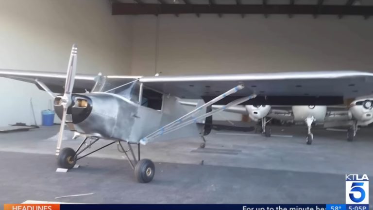 Vintage Airplane Stolen In California