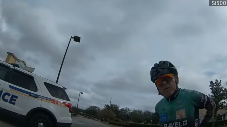 Cyclist Gets Busted For Traffic Violations