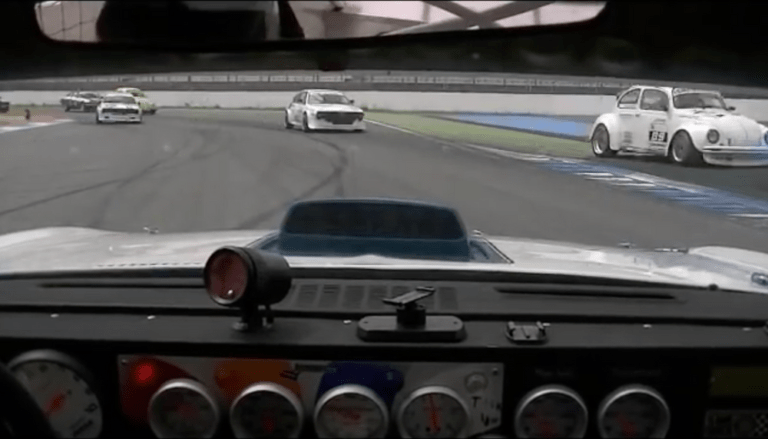 Racing a 700 HP Trans Am in Reverse