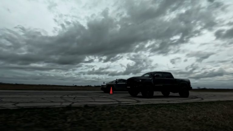 Hennessey’s TRX MAMMOTH 1000 Faces Off Against Tesla’s Cybertruck