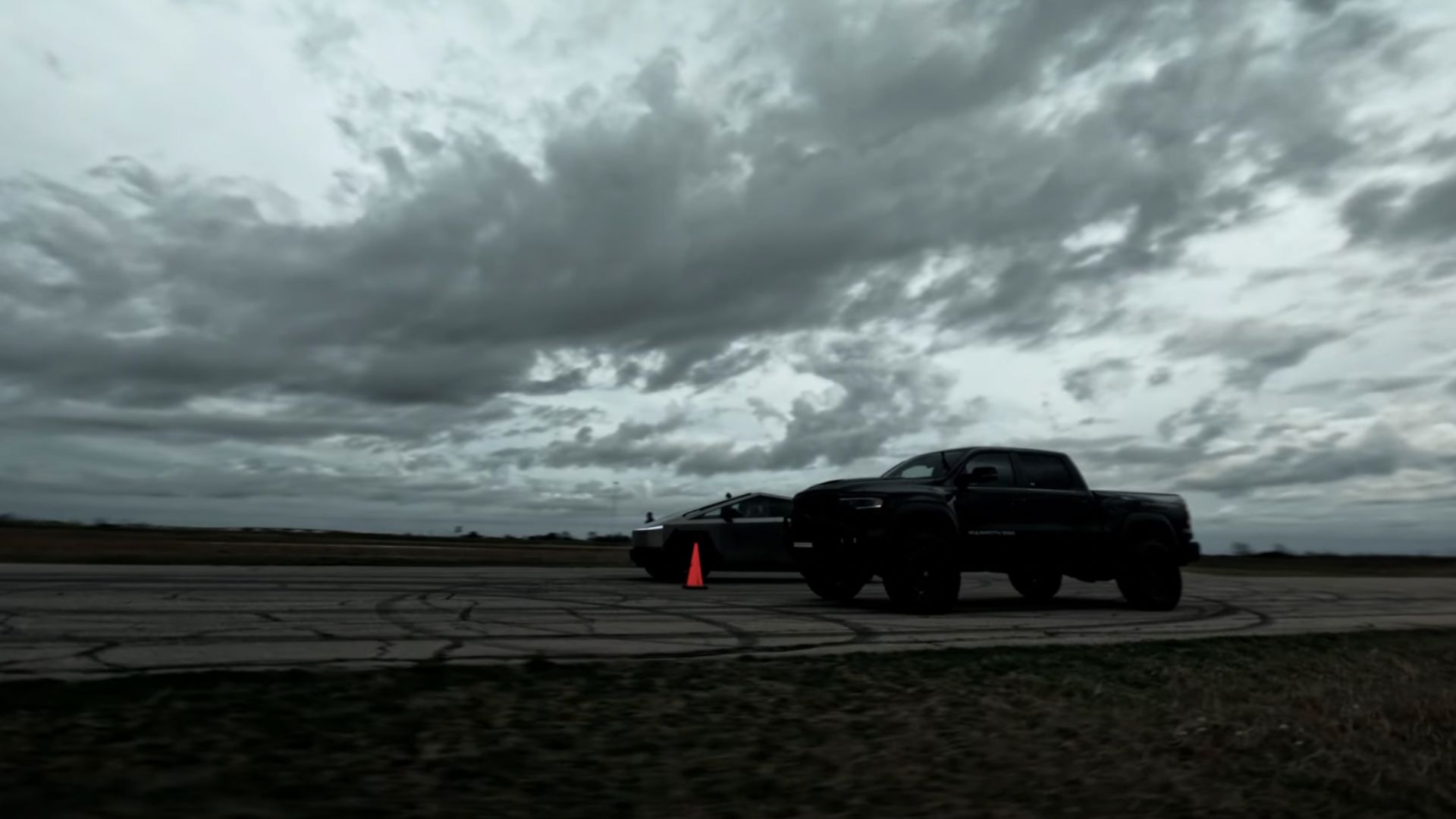 Hennessey's TRX MAMMOTH 1000 Faces Off Against Tesla's Cybertruck