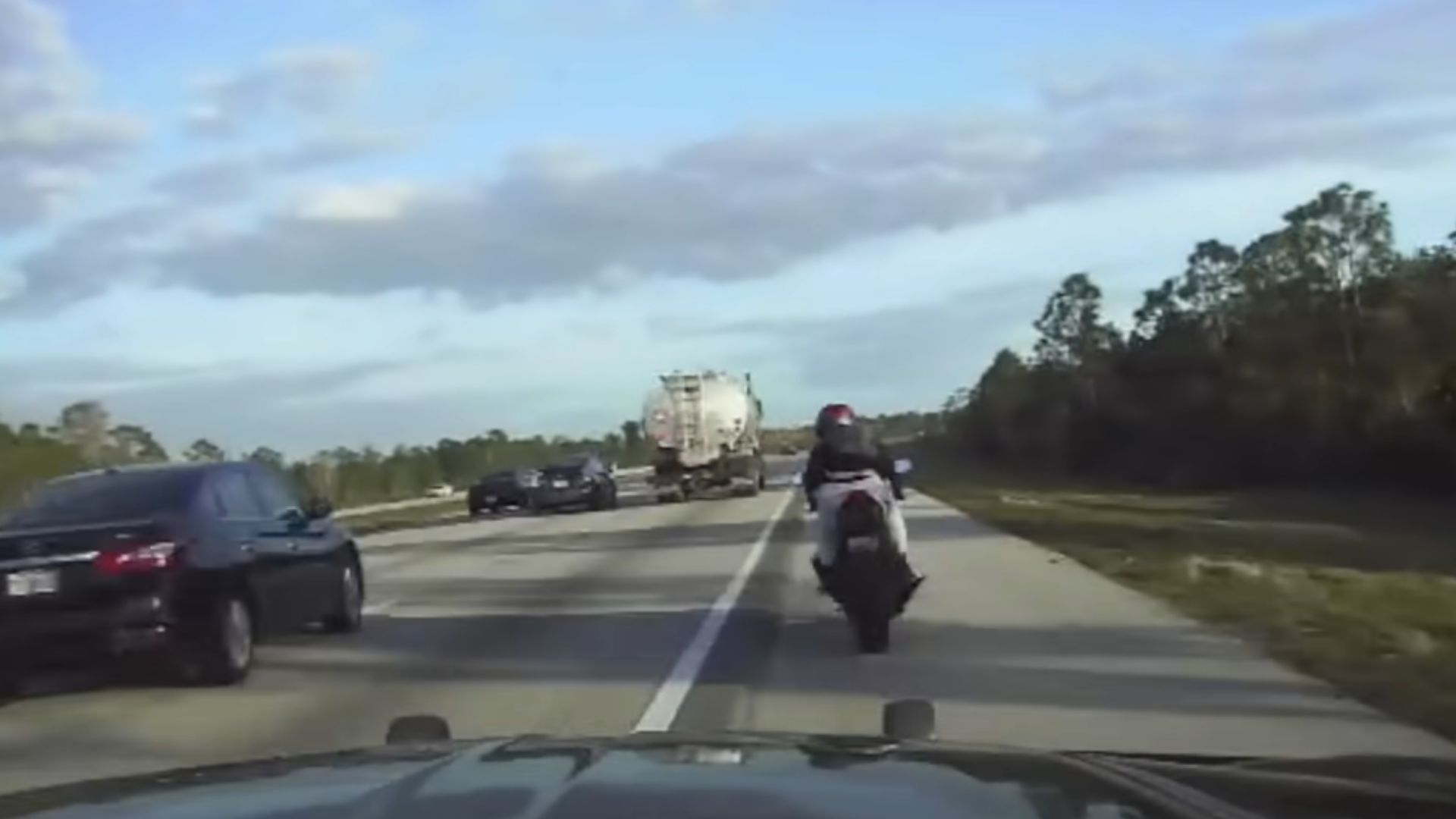 Kid On A Motorcycle Seems To Think Running From Cops Is Fun