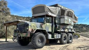Converted Military Truck Makes For A Unique Overland Vehicle