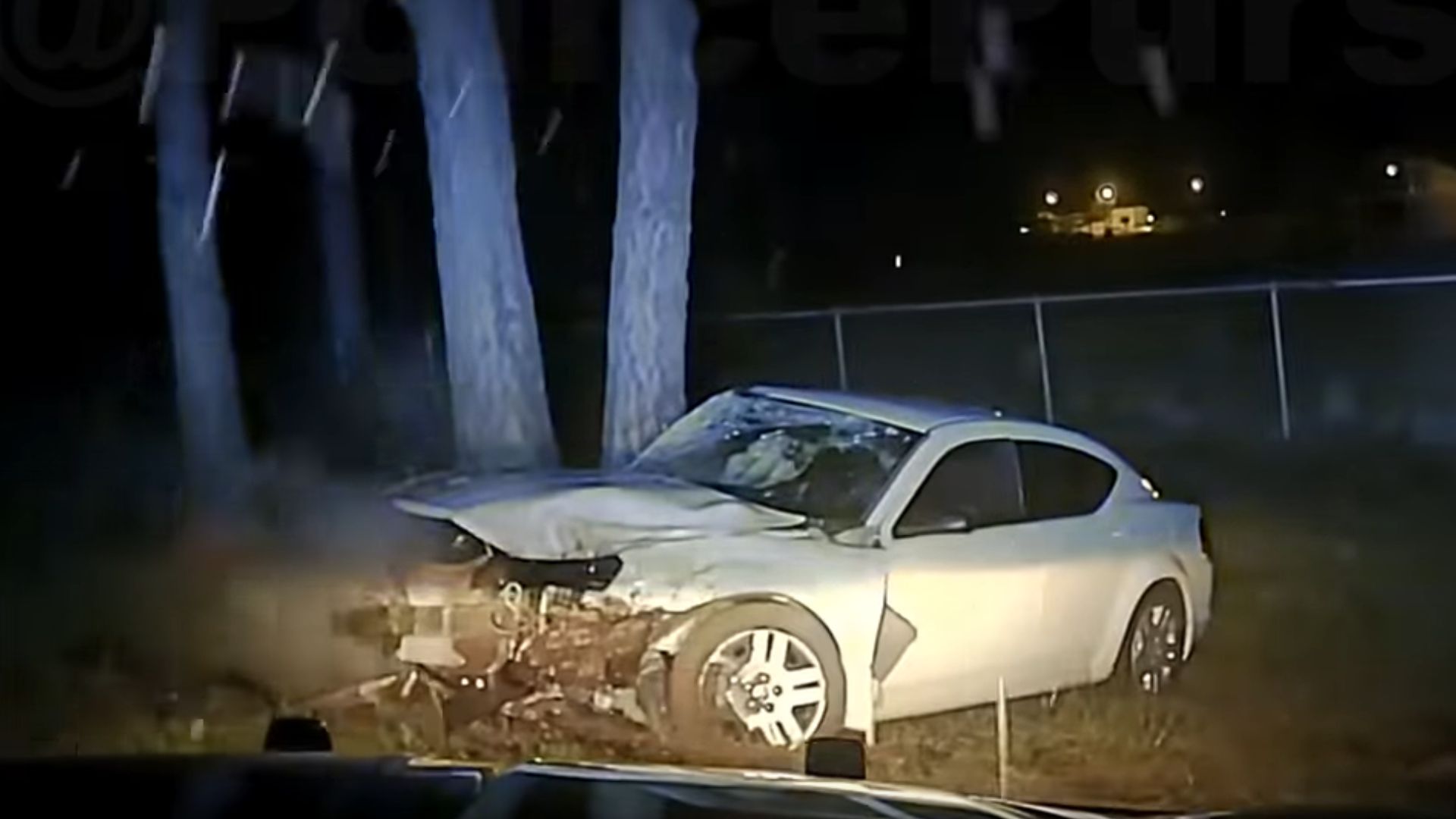 Dodge Avenger Participates In Incredibly Quick Police PIT