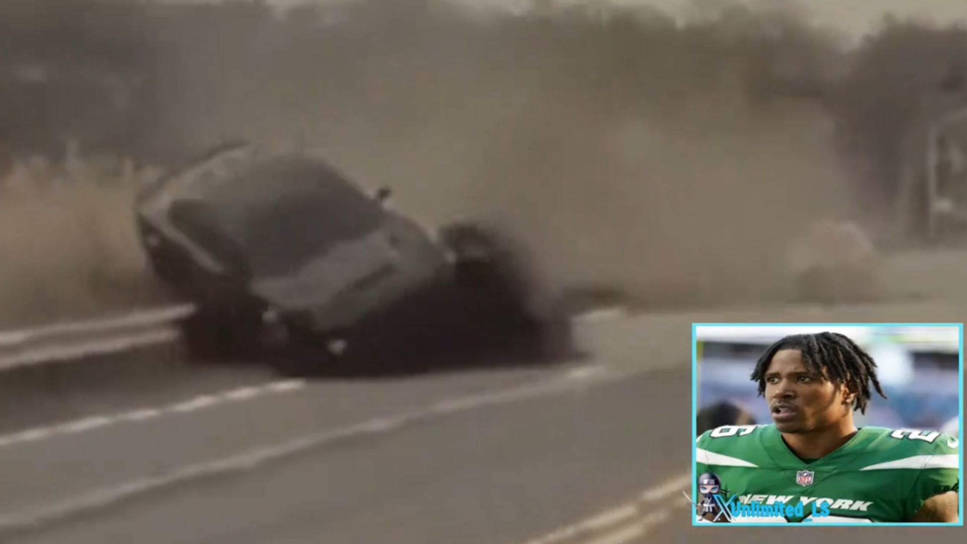 NY Jets Brandin Echols Hellcat Crash Video Surfaces - Backfire News