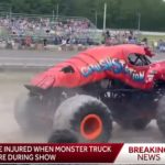 Freak Monster Truck Show Accident Looks Scary