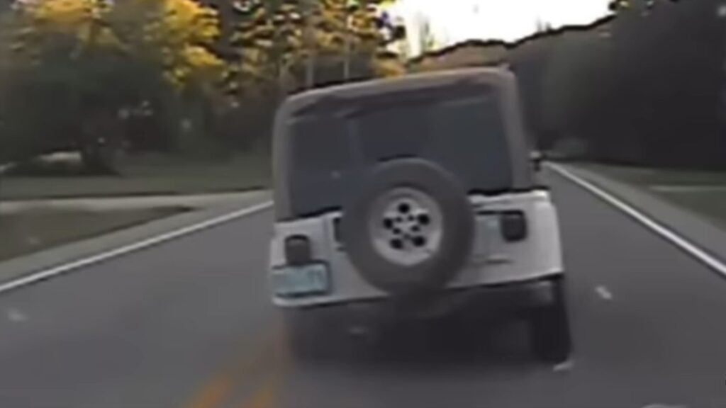 Jeep Police Chase Goes To Hell In A Handbasket - Backfire News