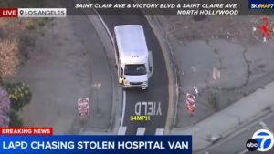 Suspect Steals Children’s Hospital Shuttle, Leads Police On Chase