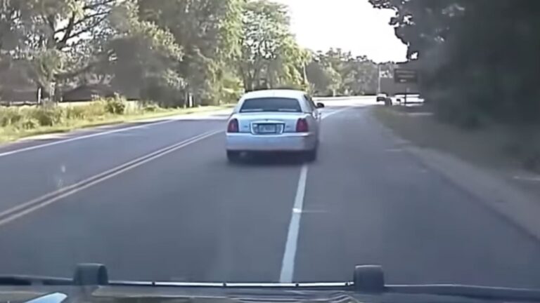 Stretch Limo Leads Police On A Wild Chase