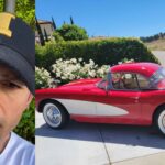 Ashton Kutcher’s Corvette Breaks Down