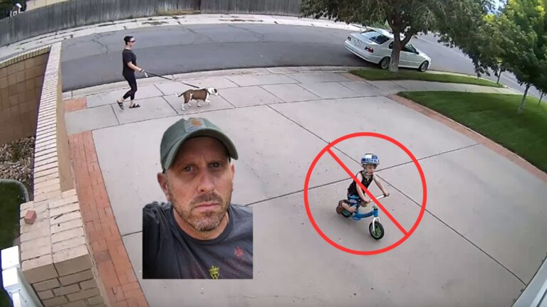 Kid Plays In Guy’s Driveway Repeatedly, So He Solves The Problem