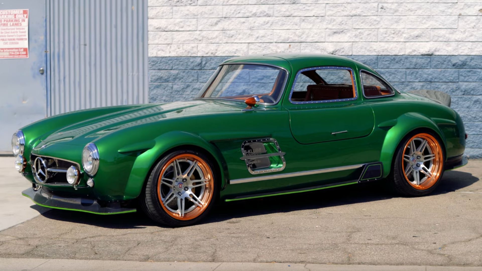 Mercedes 300SL Gullwing Widebody Hits With AMG Power