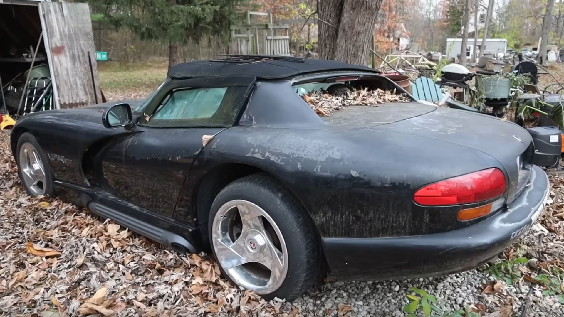 Barn Find Dodge Viper Should Be Illegal