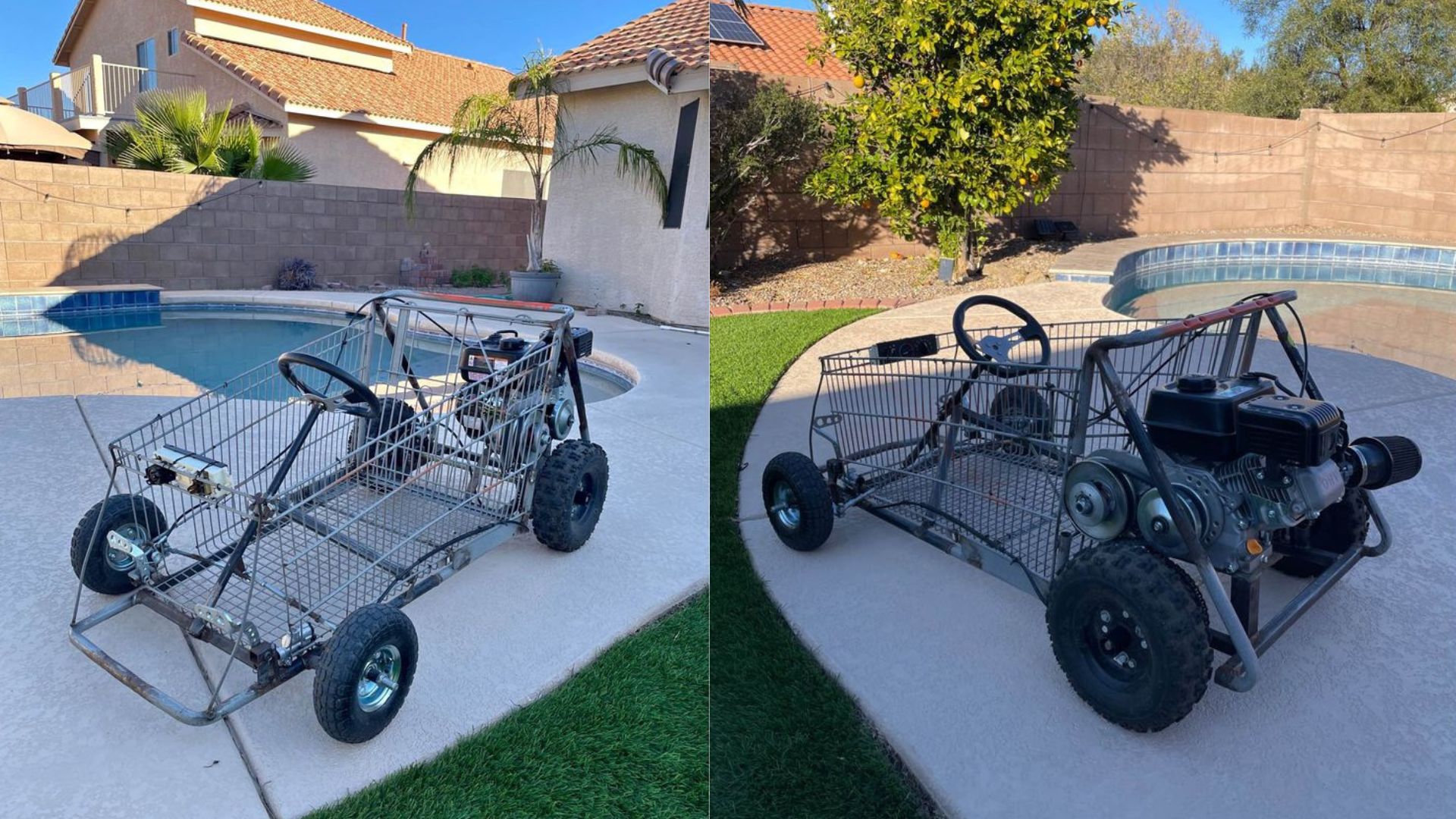 Excellent Bad Idea Shopping Cart Go Kart