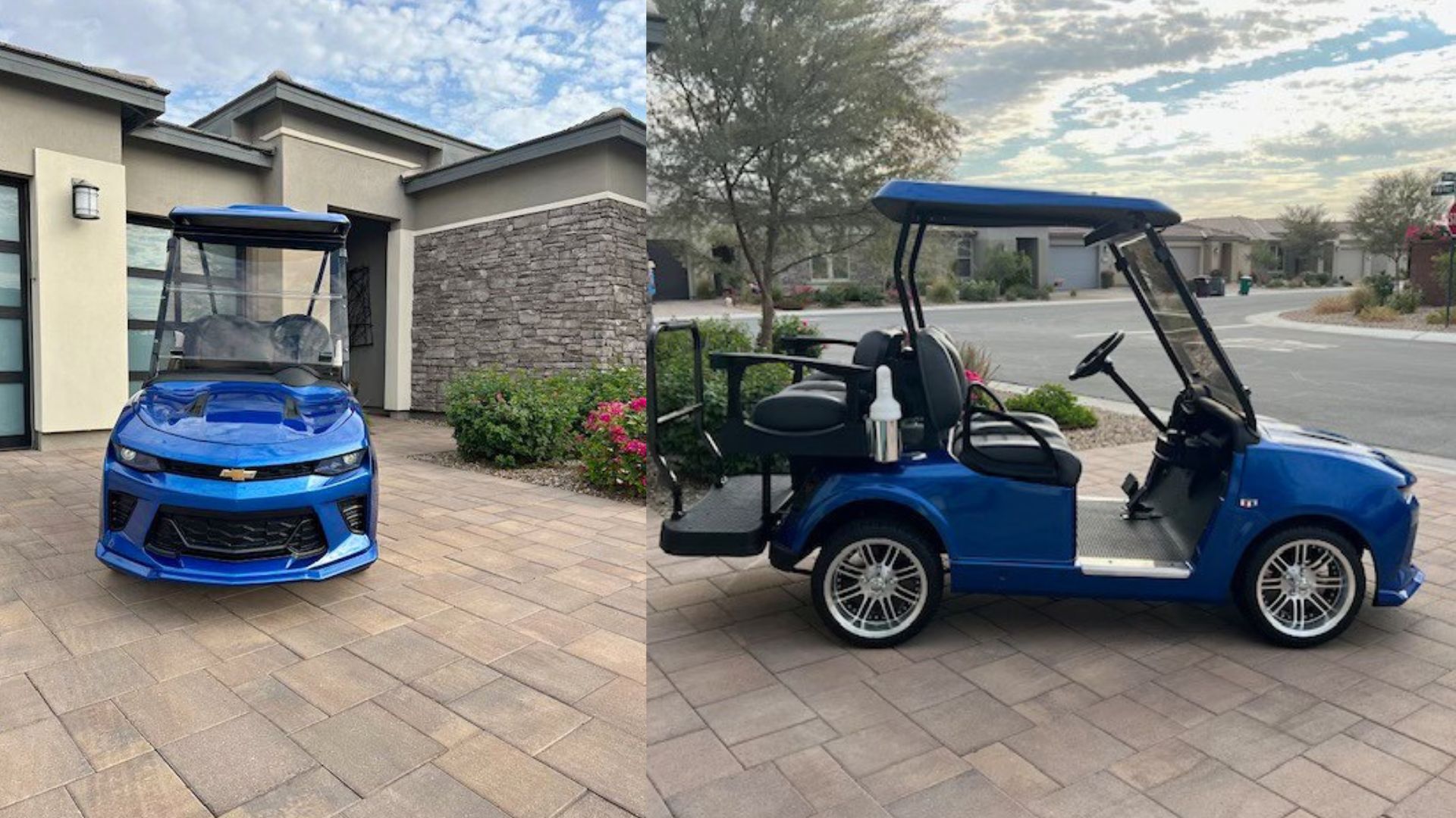 Get Revved Up With This Camaro Golf Cart