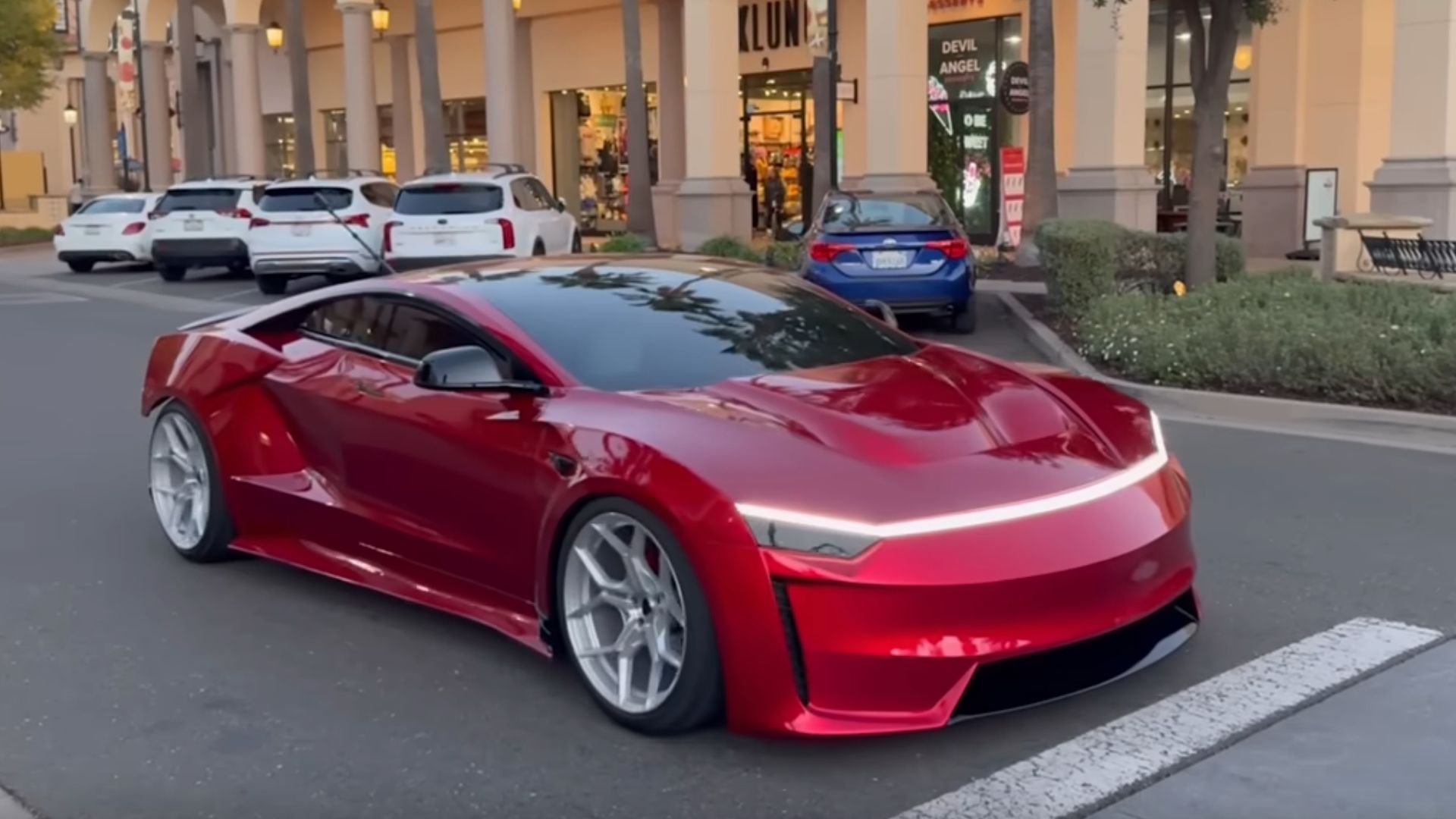 Guy Hacks Up His Tesla Model 3 To Create This Weird Car - Backfire News