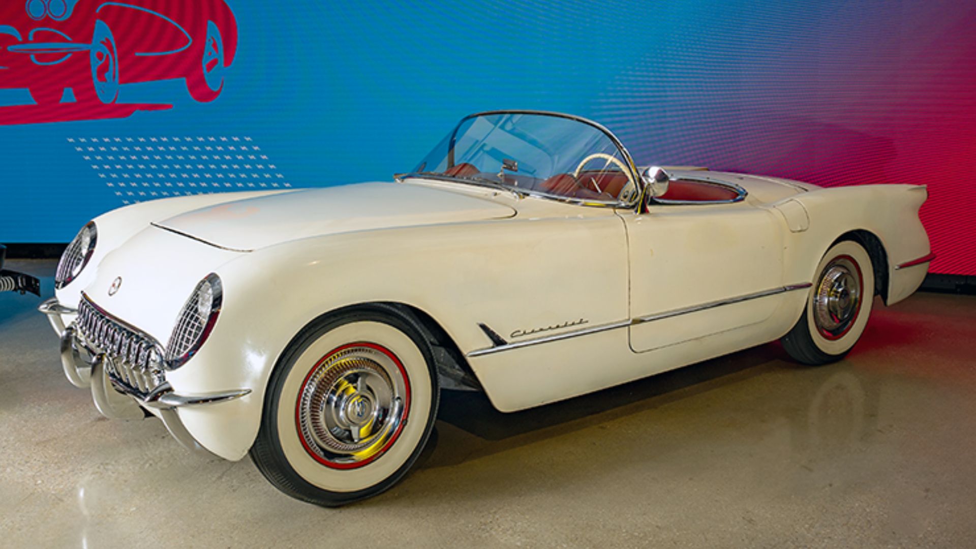 Jerry Lee Lewis 1954 Corvette Is On Public Display