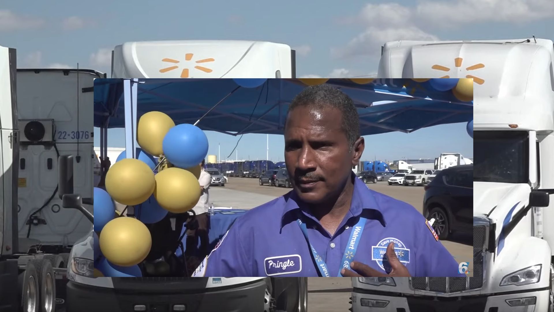 Walmart Truck Driver Honored For Being Accident-Free