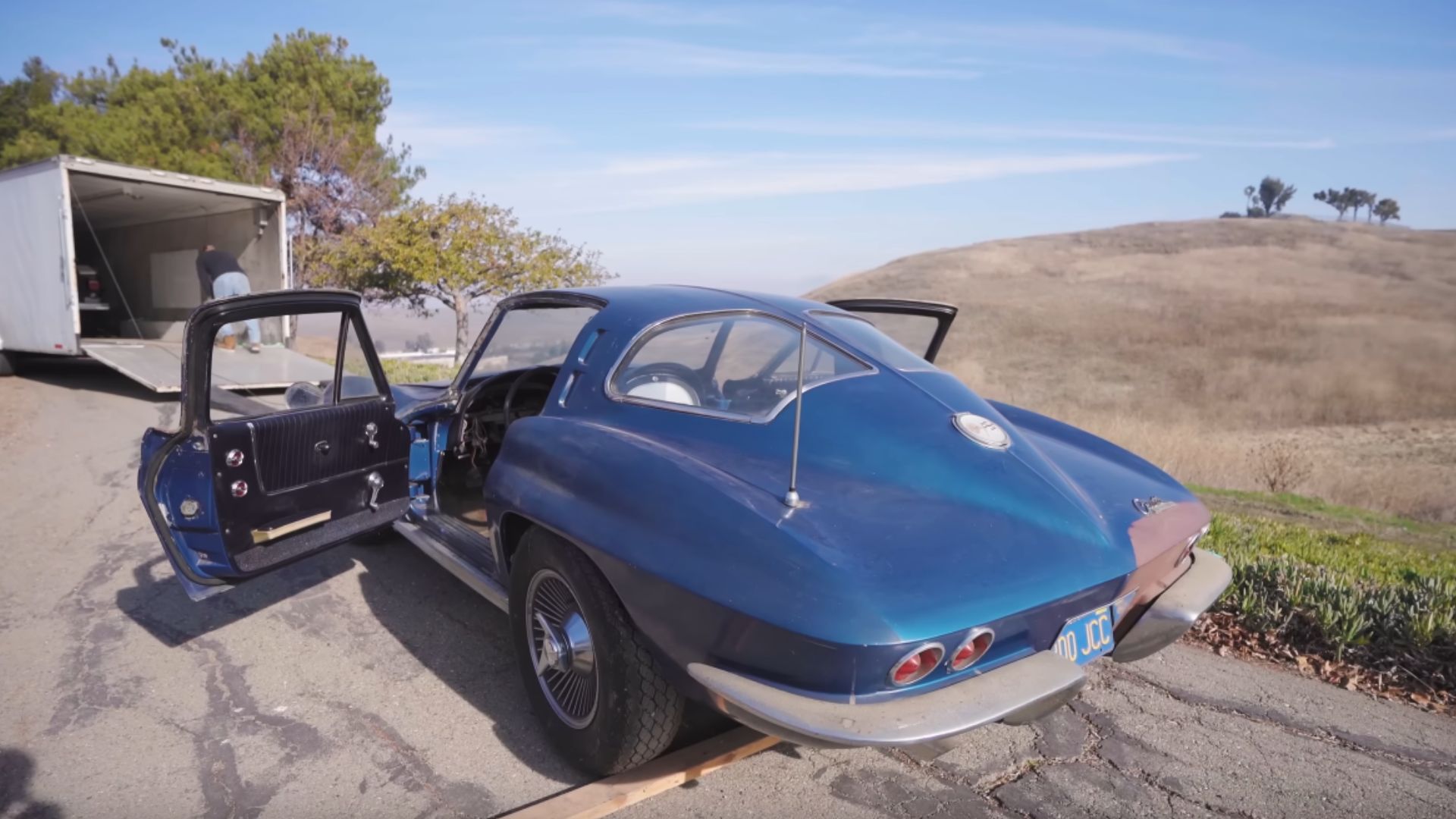 1963 Corvette Split Window Rescued Backfire News