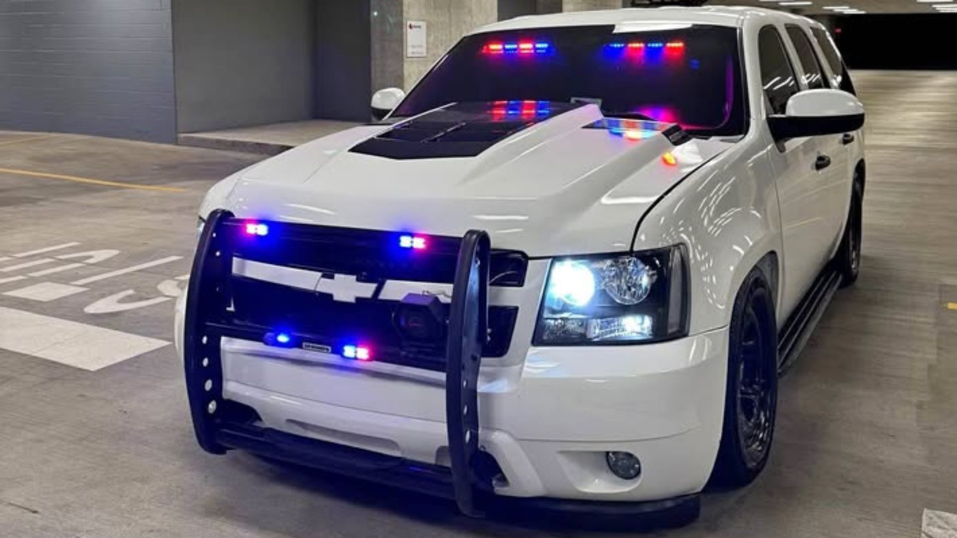 Do You Dare Roll Like A Cop In This 2009 Chevy Tahoe PPV