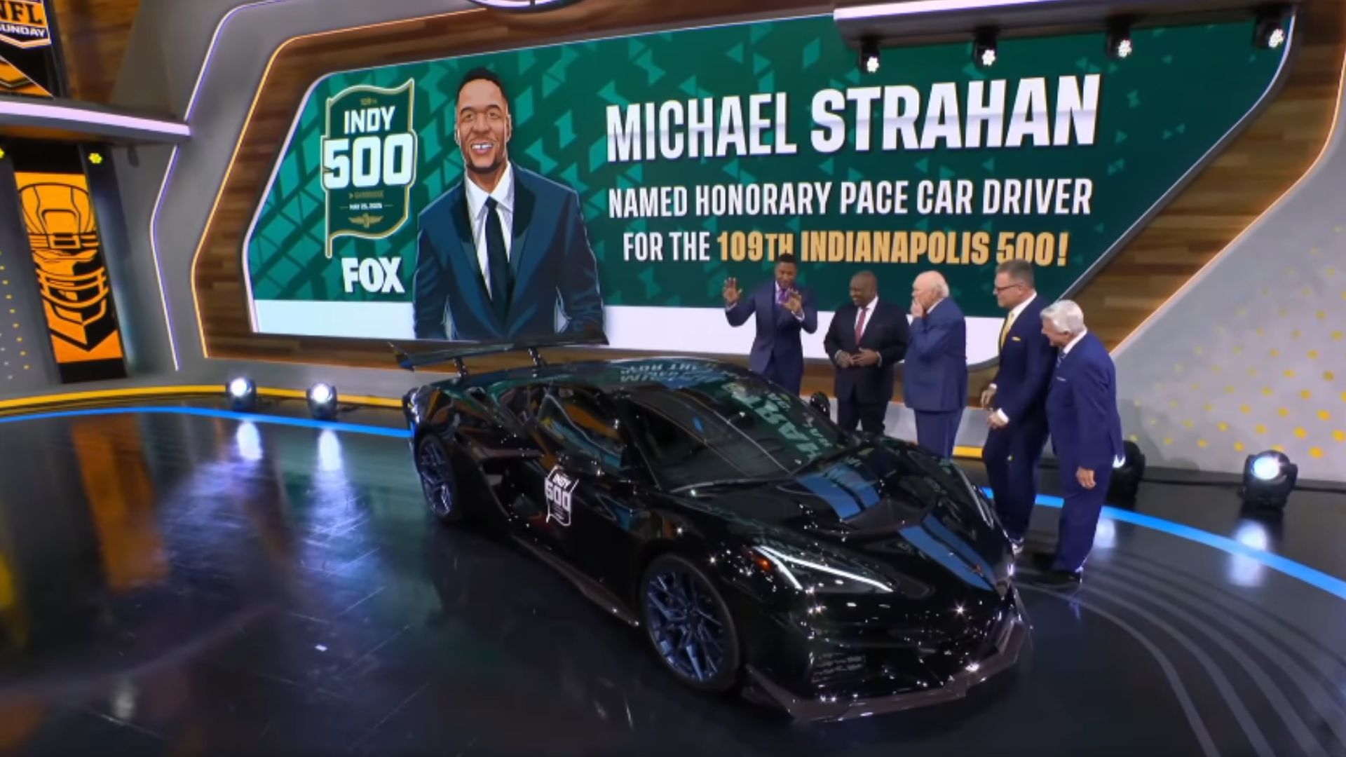 Michael Strahan Named Honorary Indy 500 Pace Car Driver
