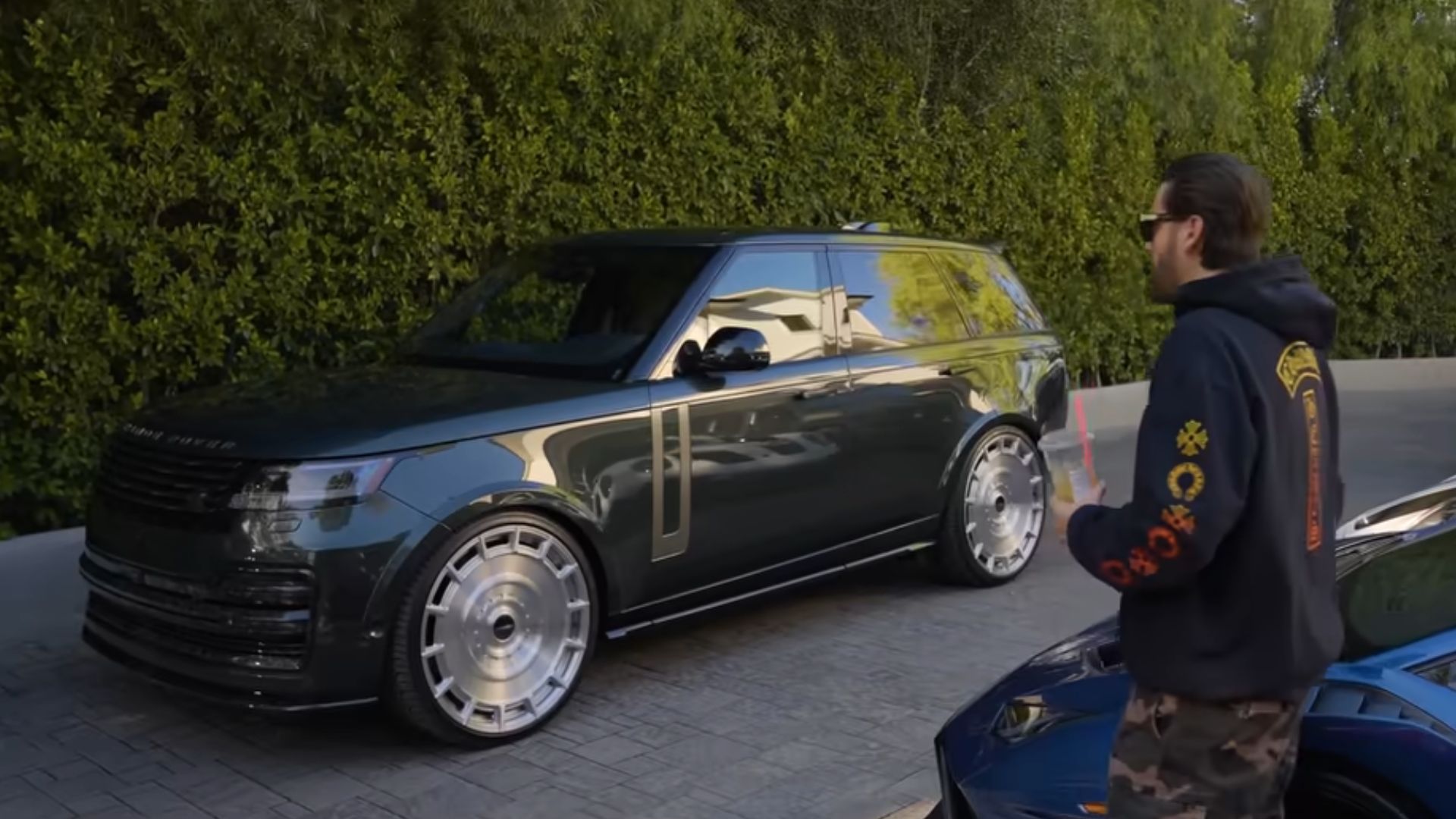 Scott Disick Takes Delivery Of Custom Widebody Range Rover