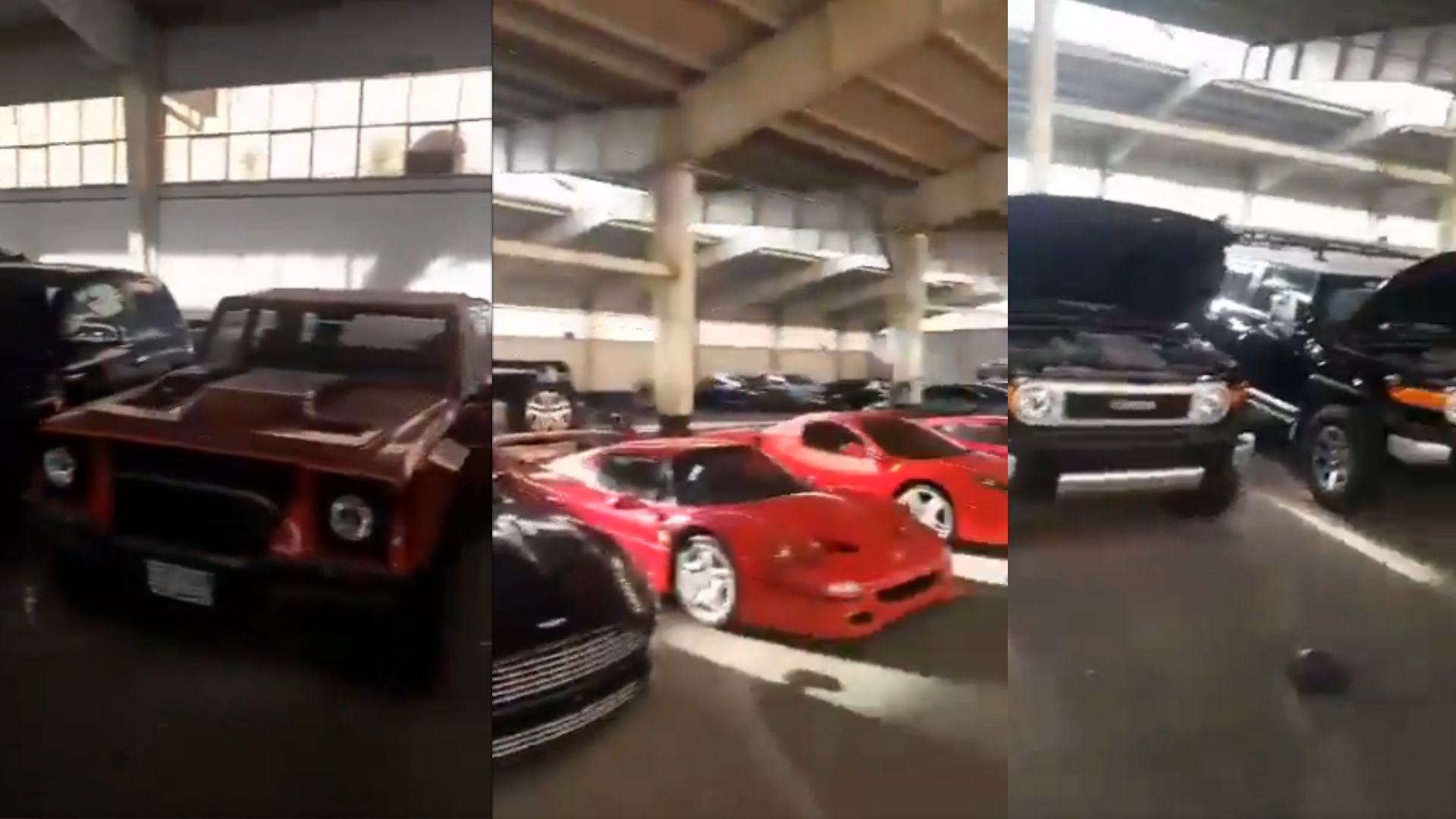 Video Of Assads Secret Car Collection Wows The Internet