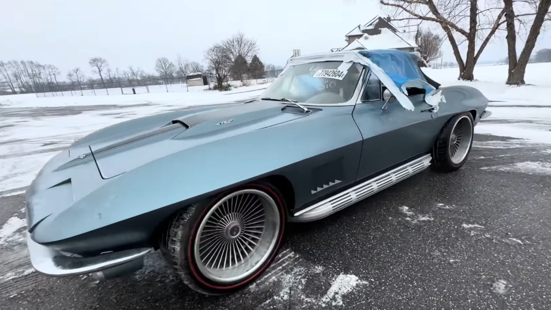 Back From The Dead Flooded Damaged 1967 Corvette Gets A Second Chance
