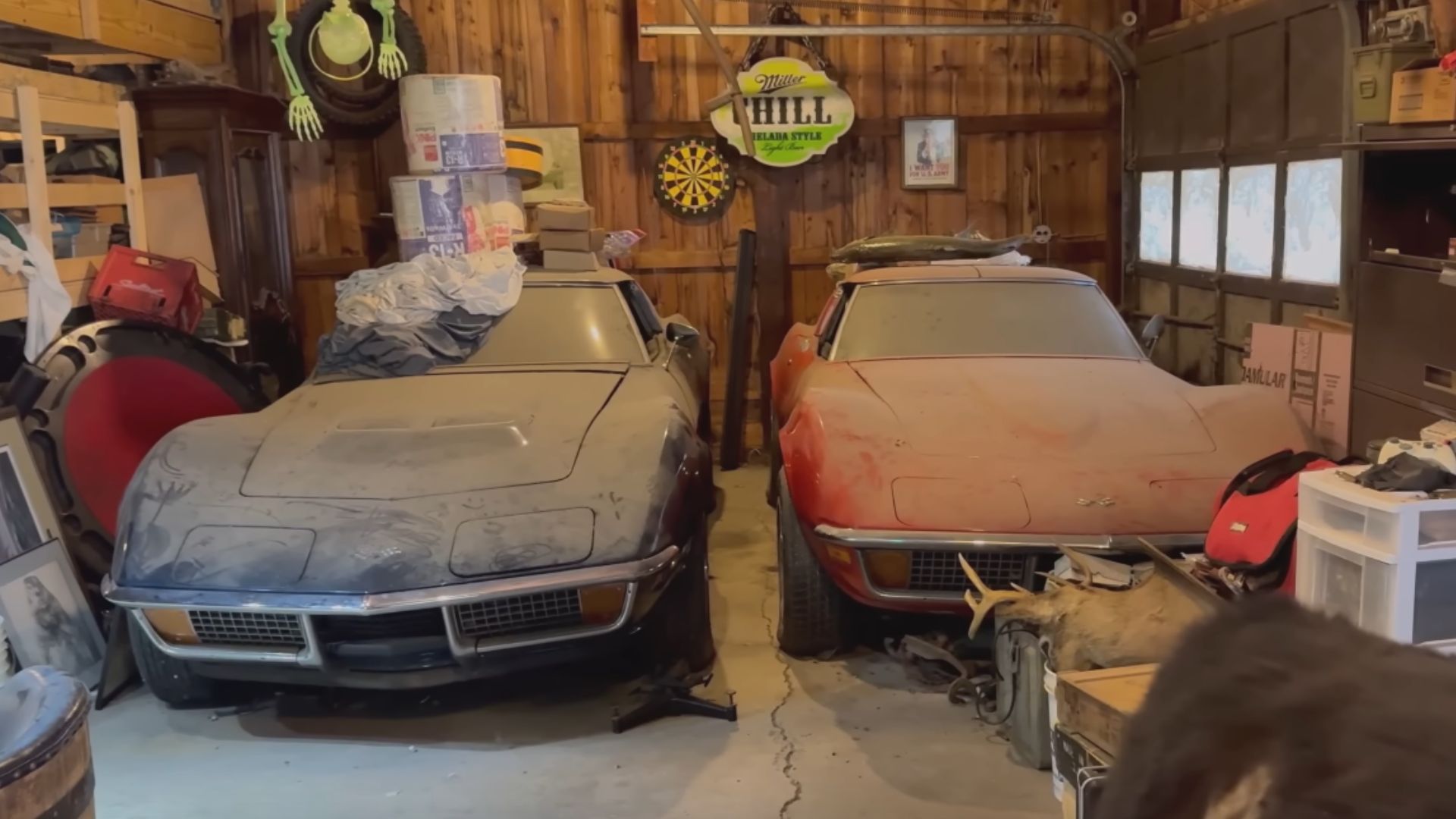 Barn Find C3 Corvette Finally Gets Washed