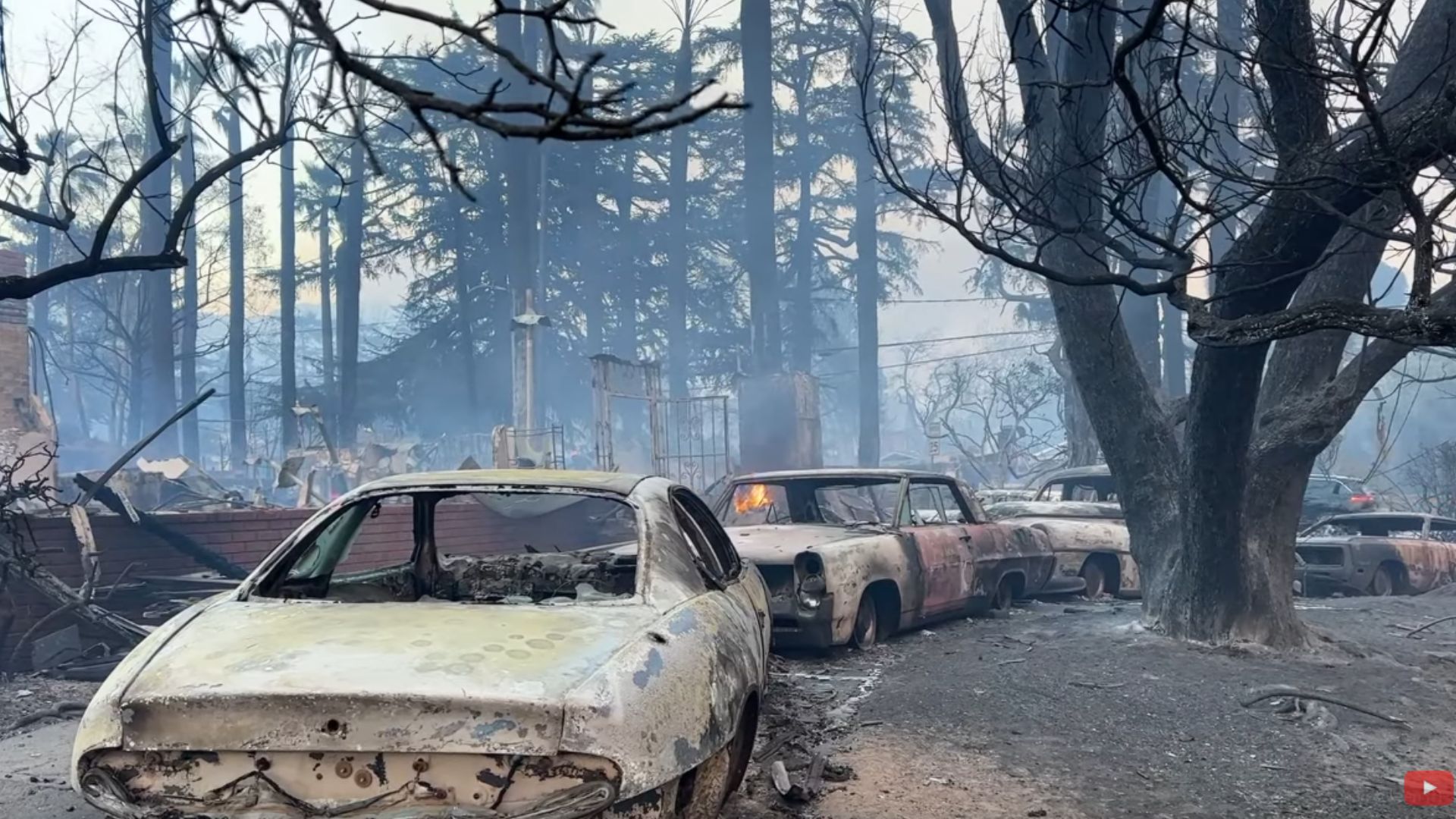Car YouTuber Documents Los Angeles Fires Devastation
