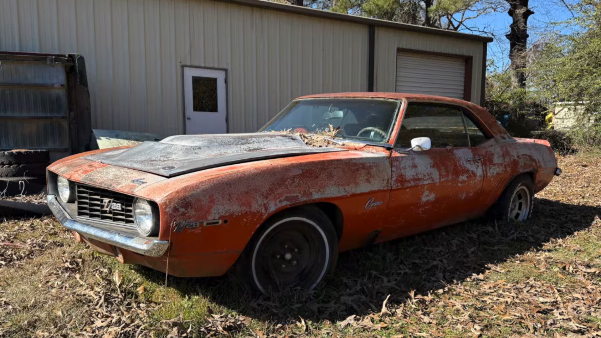 Hidden Treasure Or Trash Barn Find 1969 Camaro L88