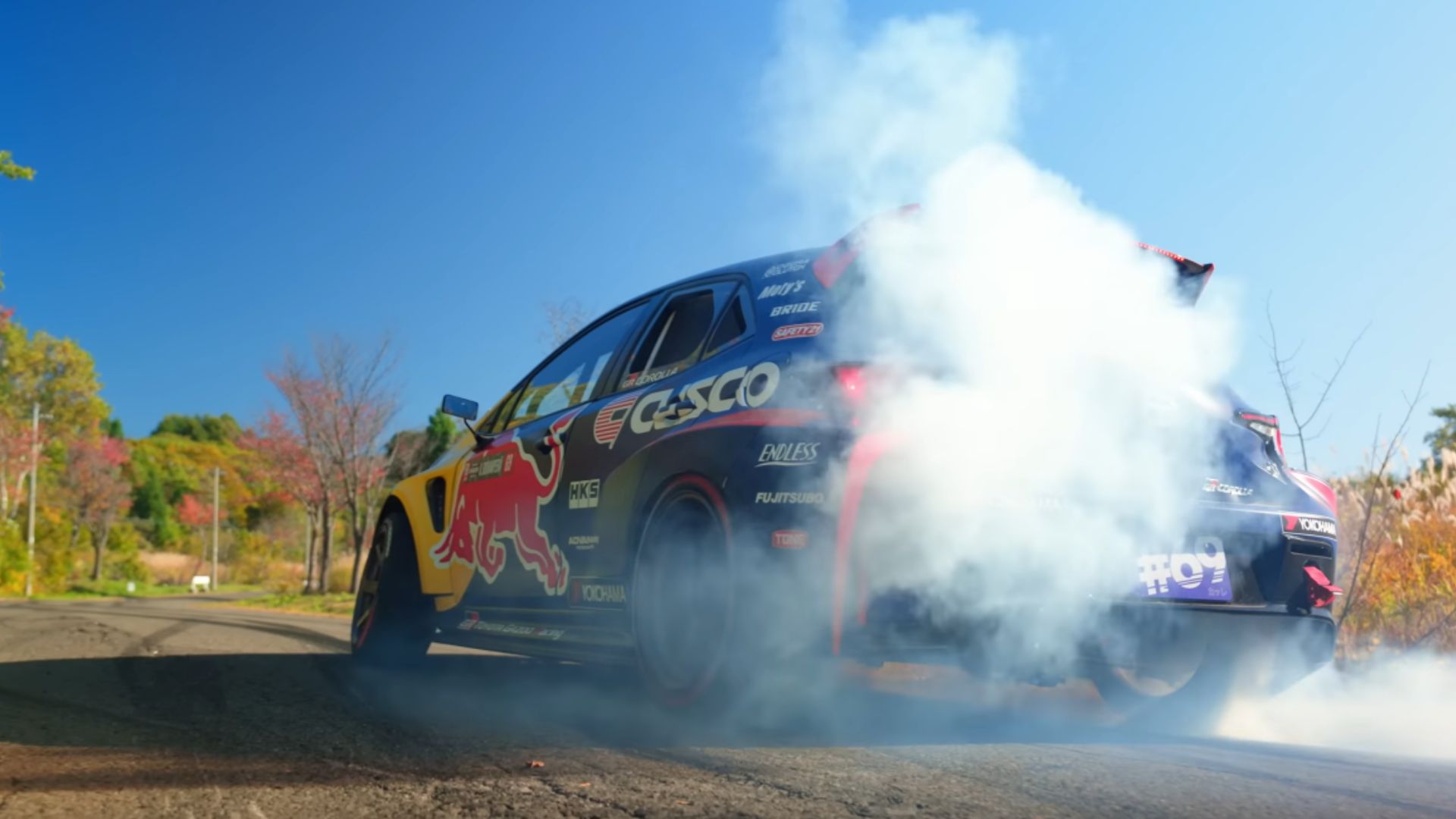 Rally Driver Tries Drifting On A Mountain