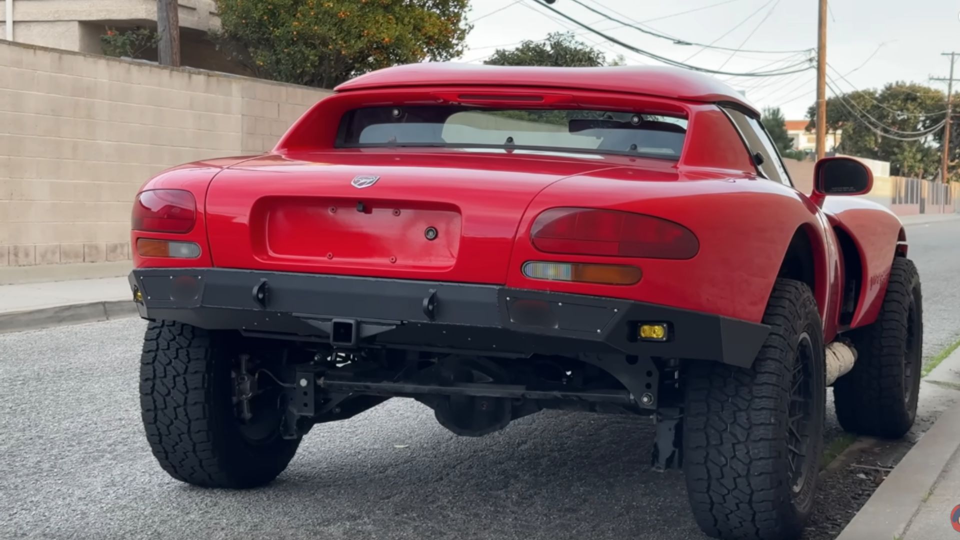 The Off Road Dodge Viper Is Ready For Towing Trailers