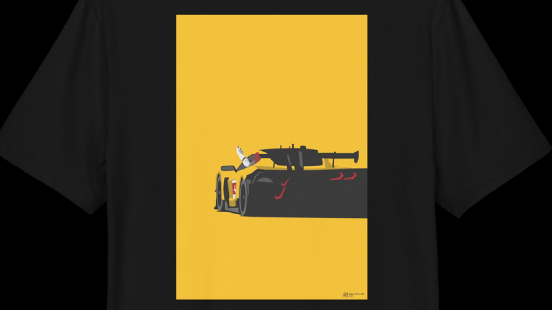 Corvette Racer Sells Bird Flip T Shirts For Bird Charity