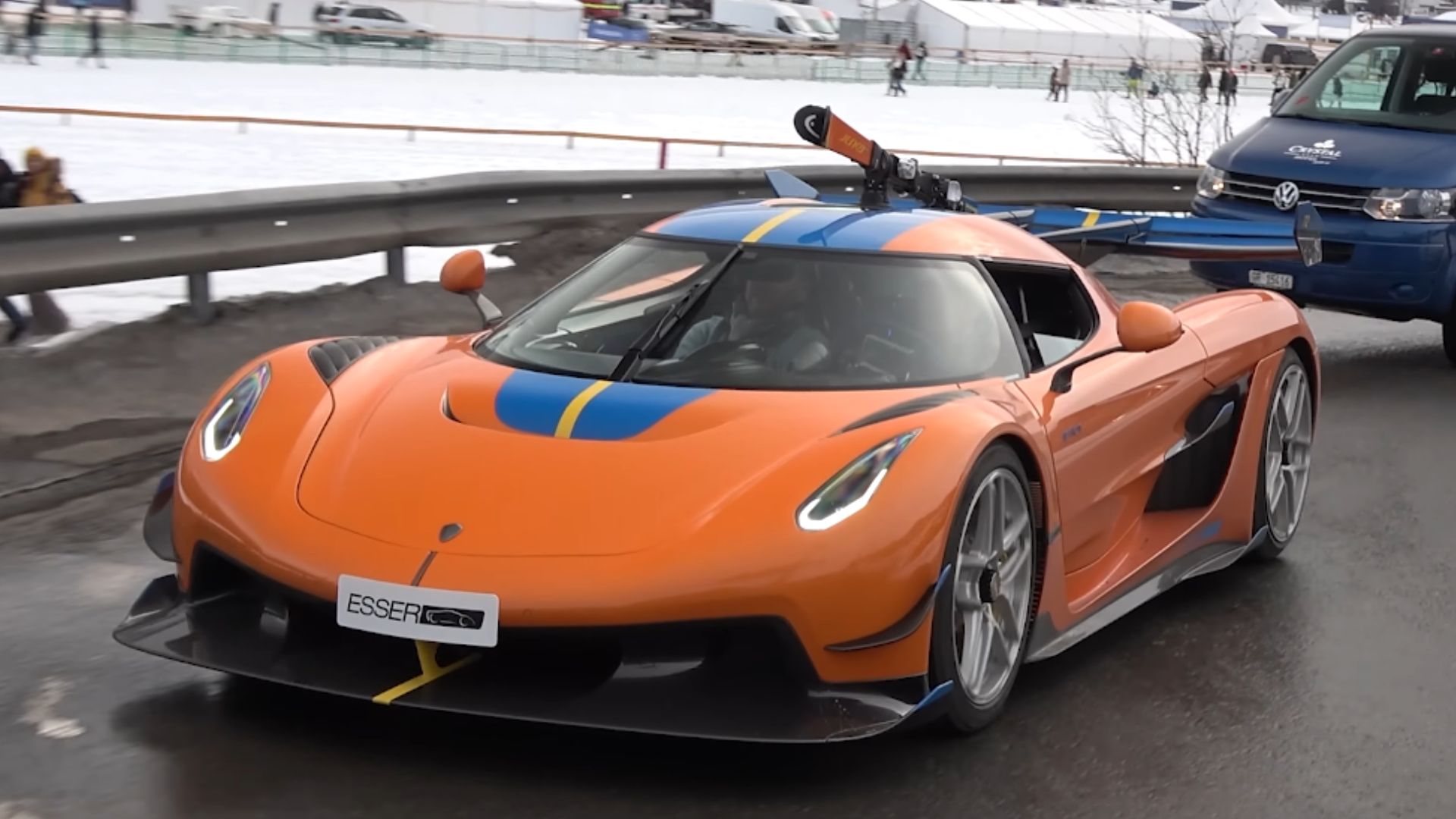 Exotic Supercars Hypercars And More Descend On St. Moritz Switzerland