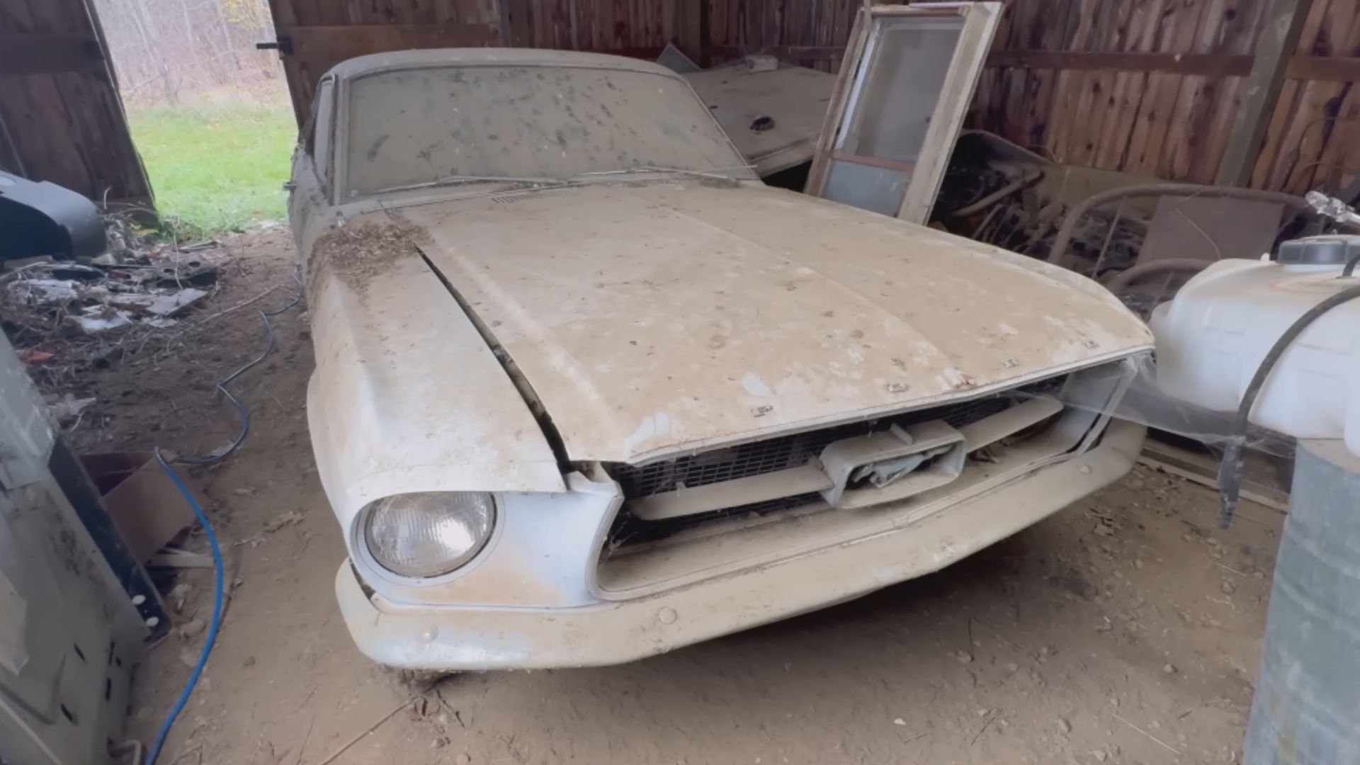 Filthy Barn Find 1967 Mustang Gets Another Chance