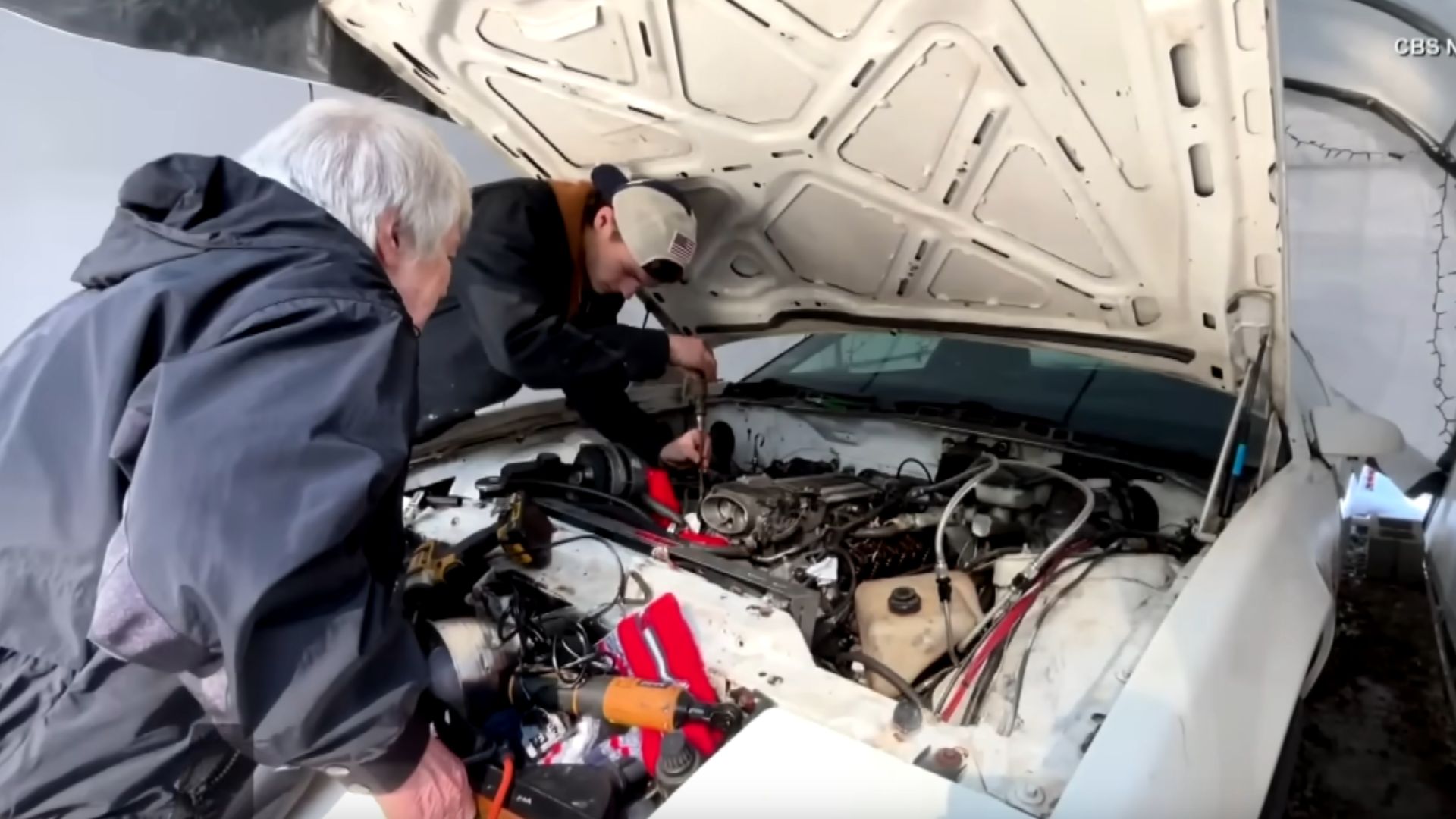 Grandmother And Grandson Together Restore A Pontiac Firebird