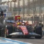 Lewis Hamilton Drives Ferrari SF 25 For A Shakedown