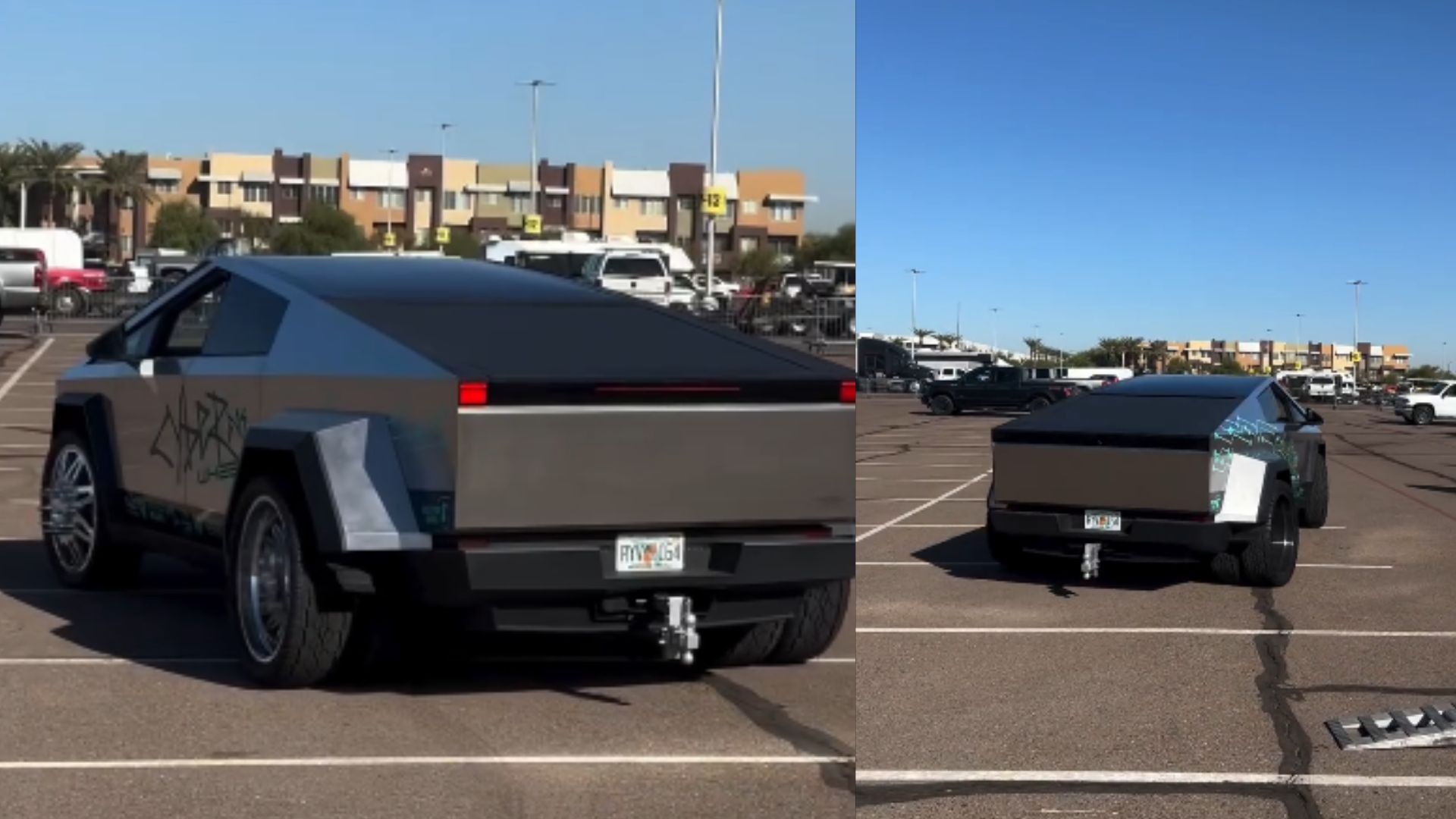 Tesla Cybertruck Dually Is Wild Stuff