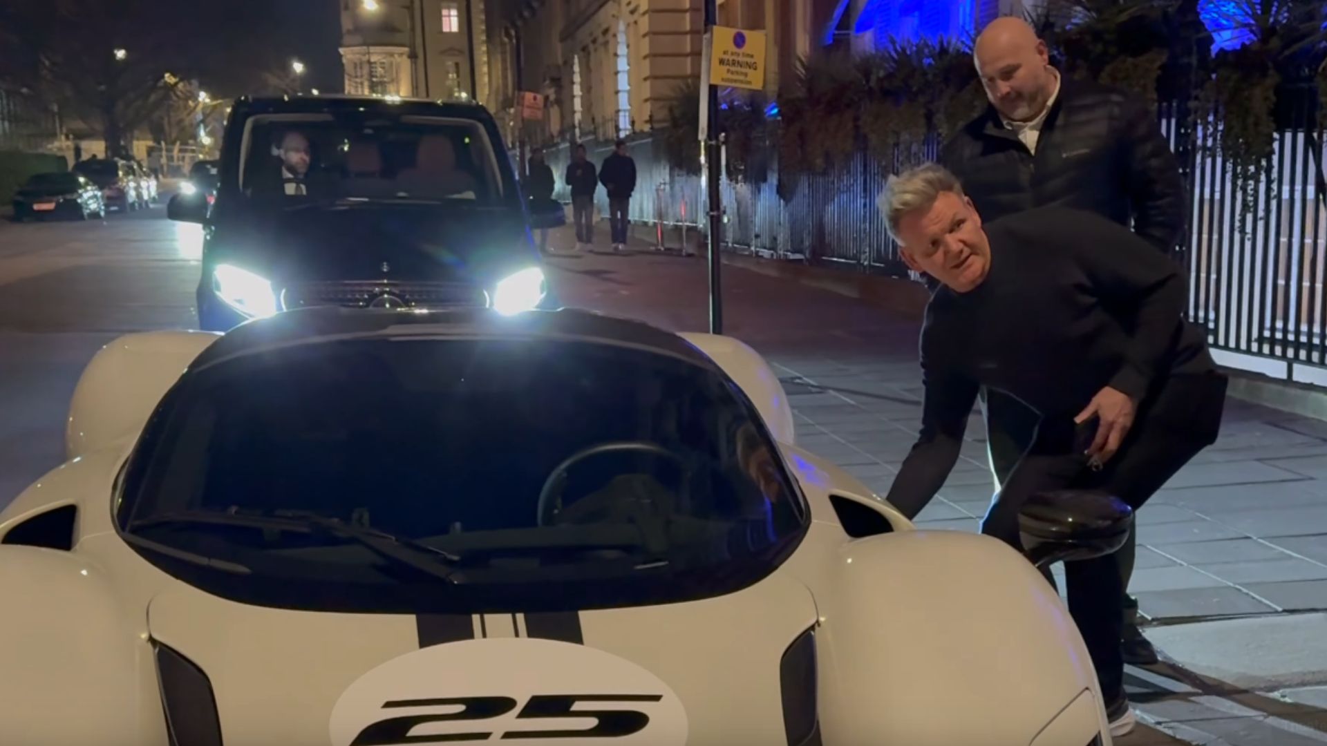 Watch Gordon Ramsay Drive His Ferrari Daytona SP3 In London